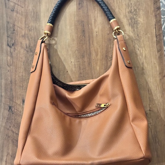 Hobo Bag should Bag with Black leather Trim - Picture 1 of 6